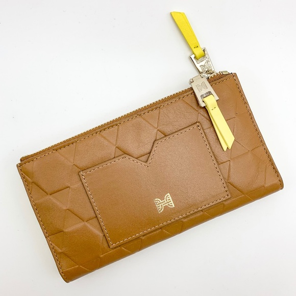 NWOT HEIRLOOM Leather Double Zip Wallet - Picture 2 of 4